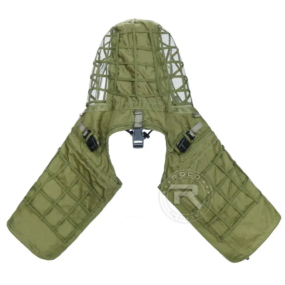 Камуфляжный снайперский капюшон Viper легкий Ghillie костюм основа, легкий тактический Снайперский прицел охотничий маскхалат
