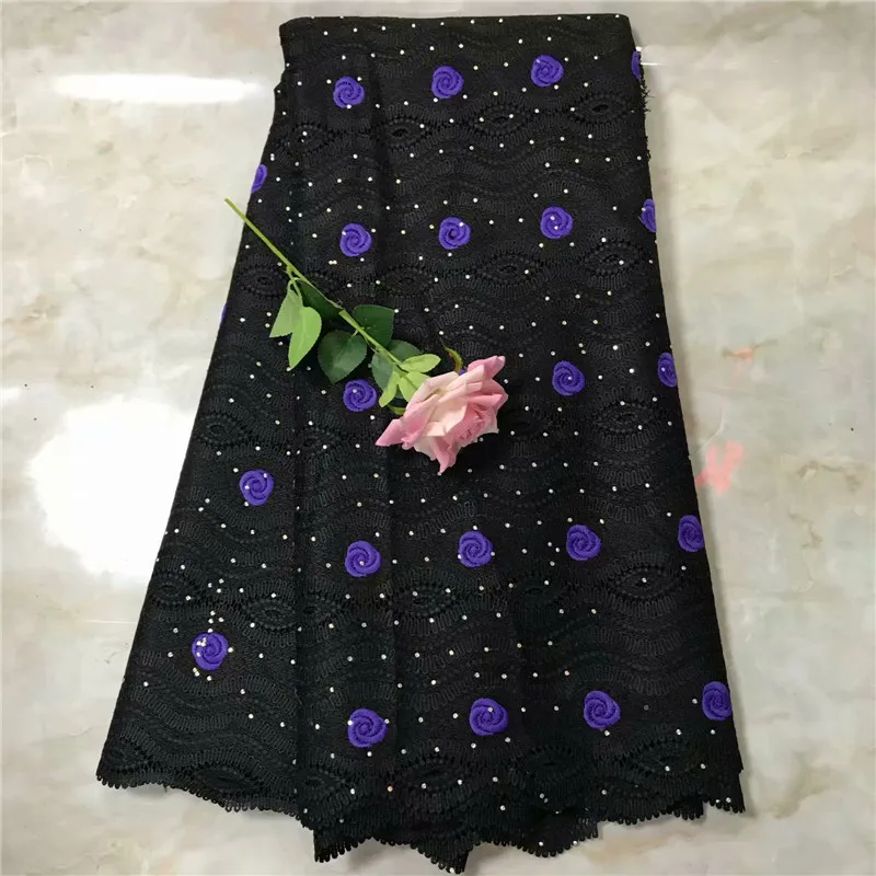 French Net Lace Fabric Latest Milk Silk African Tulle Mesh Bride High Quality Nigerian Fabrics DRESS 3L20D76-69 | Дом и сад