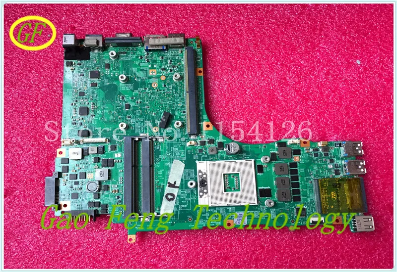 

Материнская плата для ноутбука MSI GT780DXR GT780, материнская плата MS-17611 MS 1761 DDR3, не интегрированная, 100% протестирована