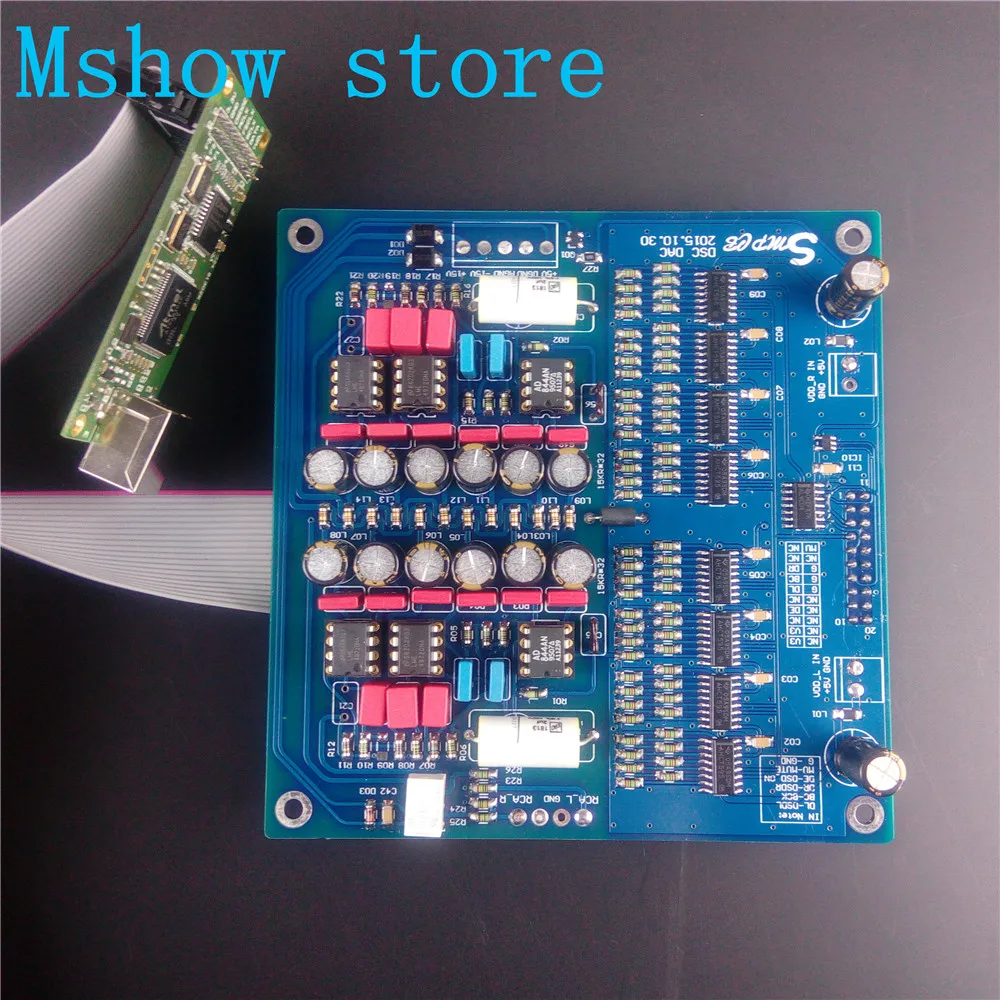 Mshow DSC1 ЦАП Декодер DSD Совместимость с явном amanero or XMOS USB высокого качества F HiFi аудио