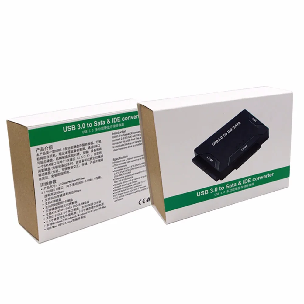 USB IDE/SATA адаптер Жесткий диск SATA к 3.0 передачи данных конвертер для 2.5/3.5/5.25