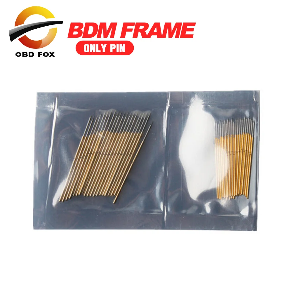 Рамка фонового режима отладки булавки для выведения токсинов 40 шт иглы Адаптер BDM рамки контактный работы