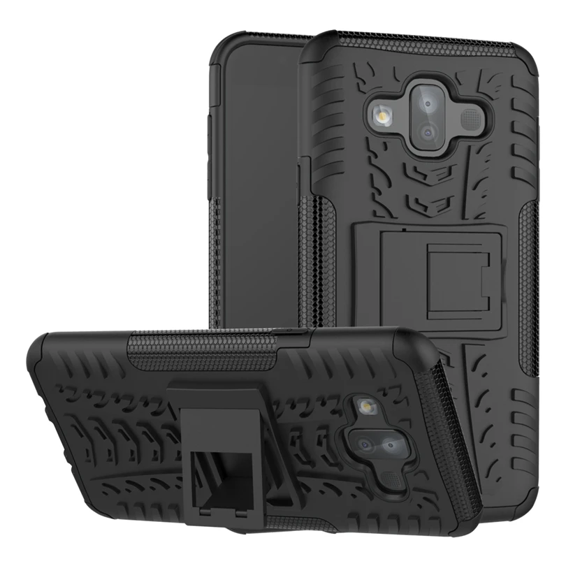 Противоударный Гибридный чехол-подставка для Samsung Galaxy J7 Duo 5 дюйма | Мобильные