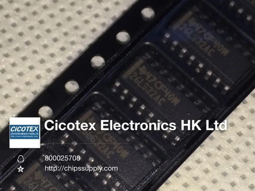 

5 шт./лот AM26LS32ACDR SOP16 IC QUAD DIFF LINE RCVR 16-SOIC 26LS32AC
