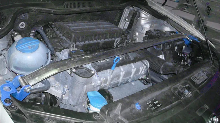 Стойка подвески для VW POLO 2002-09 для Skoda Fabia автомобильные аксессуары стабилизатор бар автомобильный Стайлинг вспомогательный бак Натяжной стержень