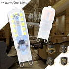 Светодиодная мини-лампа G9, лампочка-кукуруза SMD 2835, светодиодная лампочка 220 В, свечеобразная лампочка 3 Вт, 5 Вт, светодиодная лампочка g9, точесветильник светильник, люстра 14, 22 светодиодный Ода, ампула