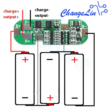 3S 12V BMS 18650 литий ионная Lipo литиевая батарея Защитная плата зарядное устройство PCB