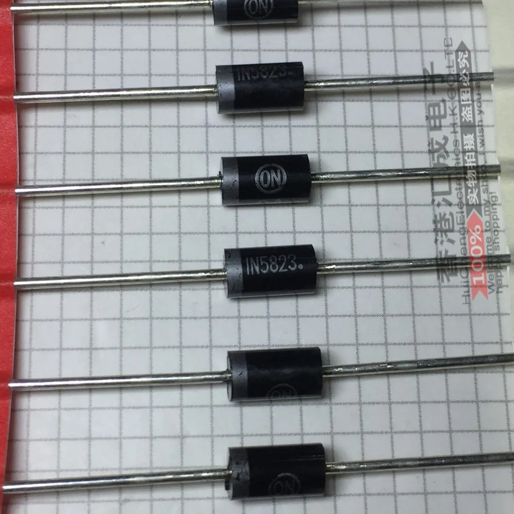 

1N5823 IN5823 DO214A DIP2 Schottky Diode New Original