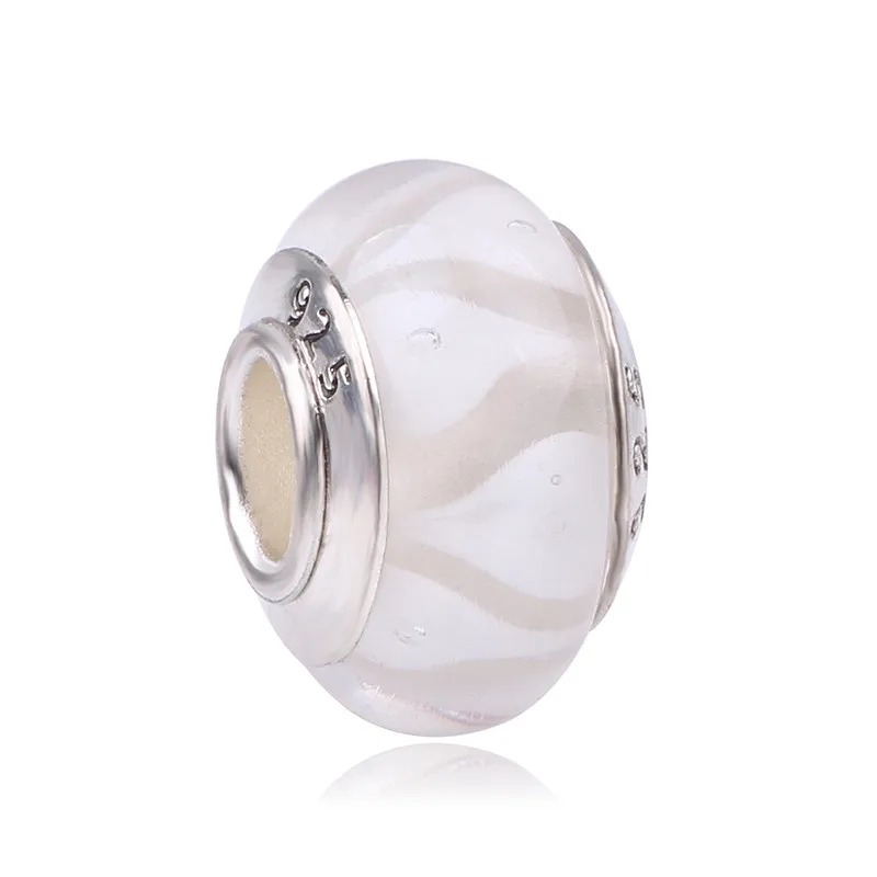 F-022 Couqcy сверкающие бусины из муранского стекла, подвески-бабочки, подходят к оригинальному браслету Пандора, сделай сам, ювелирные изделия для женщин, подарки - Цвет: F-022