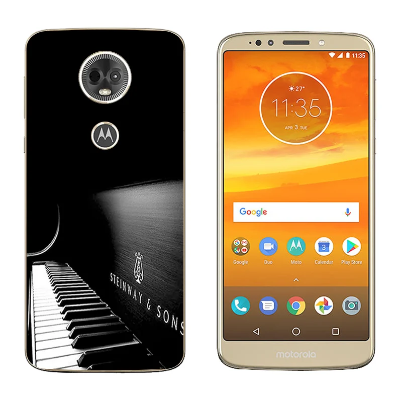 Мягкий силиконовый чехол из ТПУ для Motorola E5 Plus задняя крышка телефона 6 0 дюймов MOTO