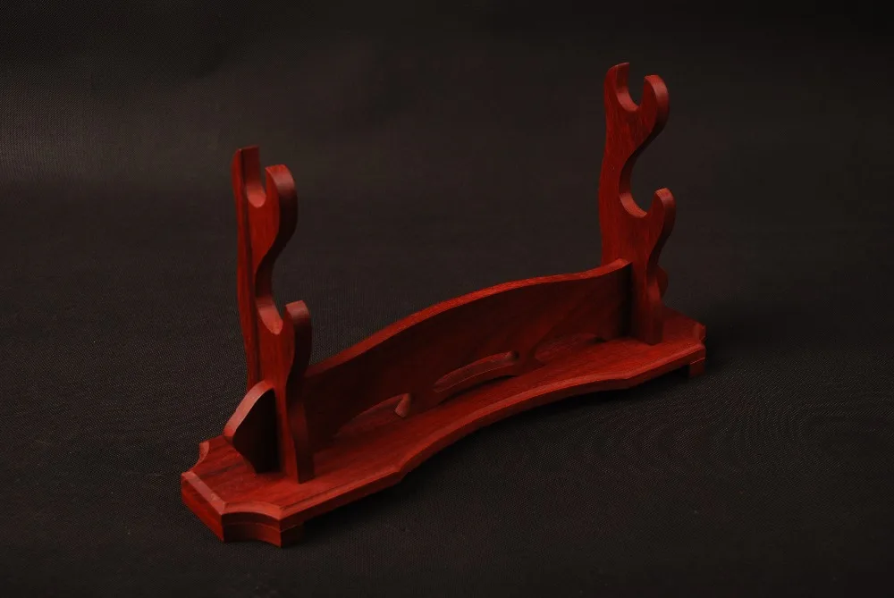 Новый стиль высококачественный двухслойный держатель из красного дерева