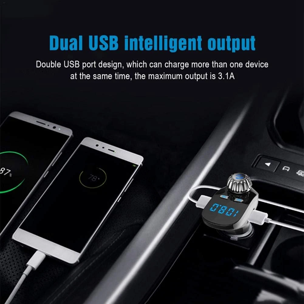 Car fm transmitter bluetooth superior technology Hi-Speed USB2.0 G95 MP3 Bluetooth Handsfree mini Player Co | Автомобили и