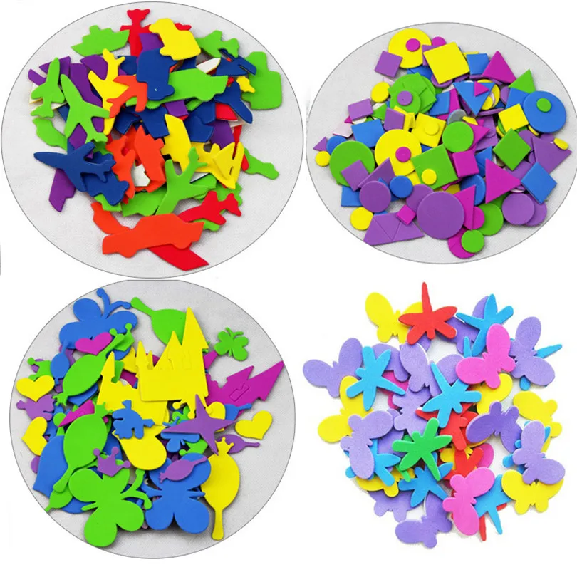 DIY стикер для скрапбукинга Детский эва заплатка из пенопласта с липкая Наклейка