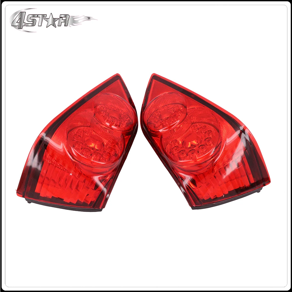 Мотоцикл светодиодные задние поворотник хвост Светильник лампы Встроенный