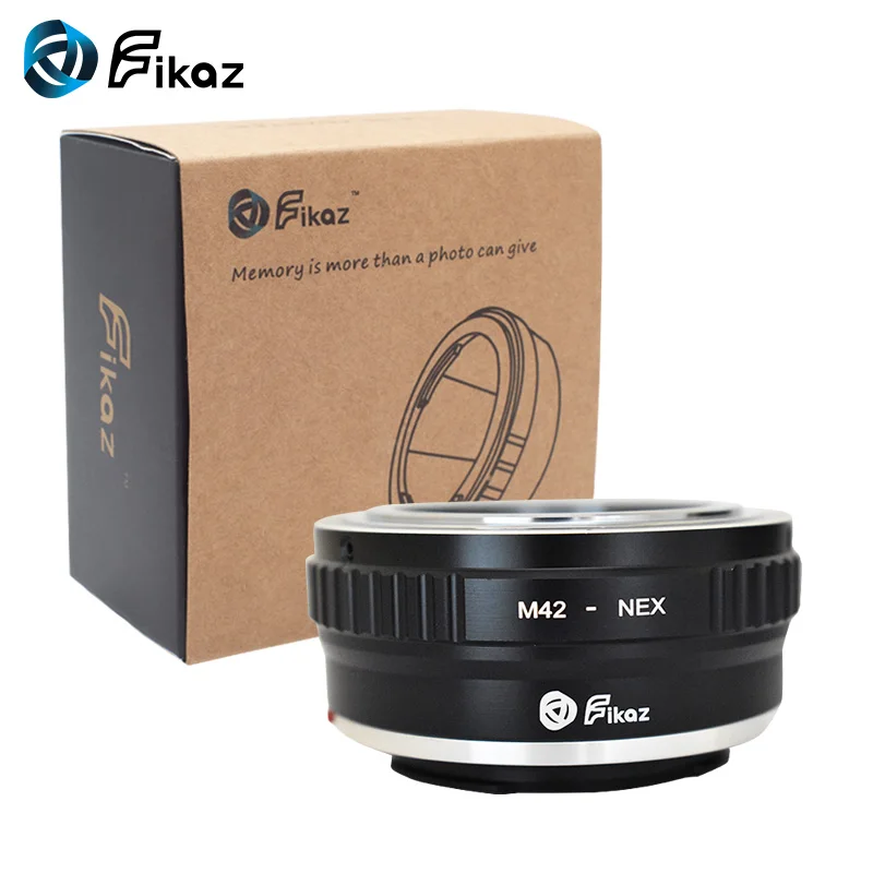 Fikaz M42-NEX Крепление объектива переходное кольцо для M42 объектив sony NEX E-Mount DSLR камер Камера для sony Альфа A7 A7R NEX-7 NEX-6 NEX-5N NEX-5
