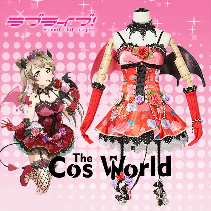 LoveLive! Платье тройка с надписью Love Live причудливая трубка костюм для косплея|costumes
