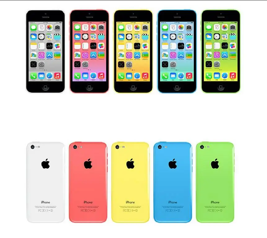 Б/у (80% Новинка) оригинальный Apple iPhone 5C разблокированный Двухъядерный сотовый