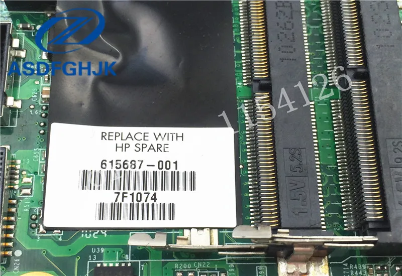 LAPTOP MOTHERBOARD 615687-001 FOR HP DV7 DV7-4000 DA0LX8MB6D1 DDR3 Non-integrated 100% test ok | Компьютеры и офис