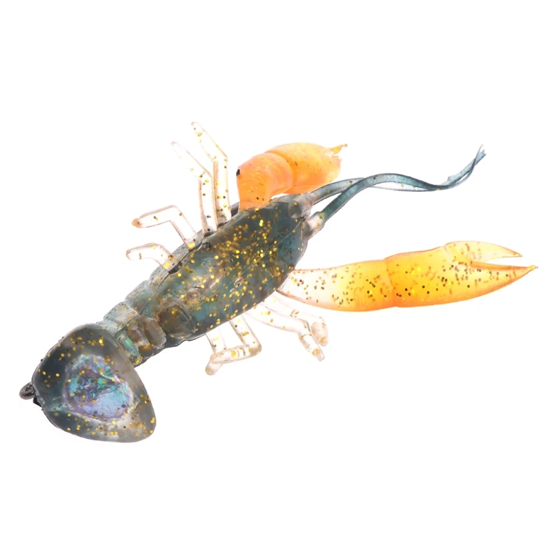 Искусственная наживка для рыбалки &quotЛобстер&quot Мягкая приманка Крючки креветки