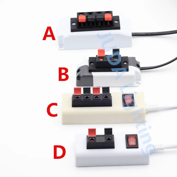 Test power on / off button switch cord set cable for LED light source test audio Electrical detection device 2 4 digits | Обустройство