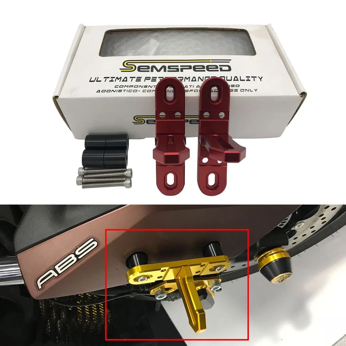 

Motorcycle For Yamaha X MAX NMAX & NVX 155 150 125 Aerox155 Head Fog Light Lamp Bracket Headlight Stand Bracket Light Holder