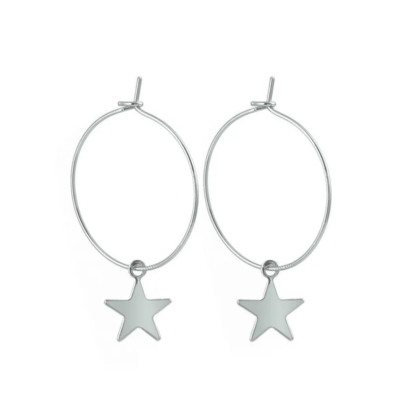 Женские серьги brincos Oorbellen Gold Star серьги-гвоздики букле d'oreille pendientes | Украшения и