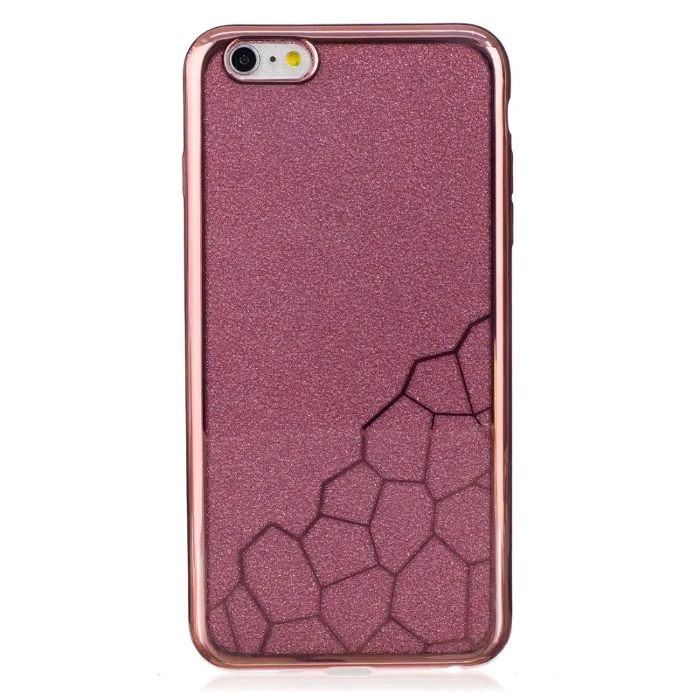 For iPhone 6 Plus &amp 6s Electroplating Small Cubes TPU Protective Back Cover Case for / 7 | Мобильные телефоны и