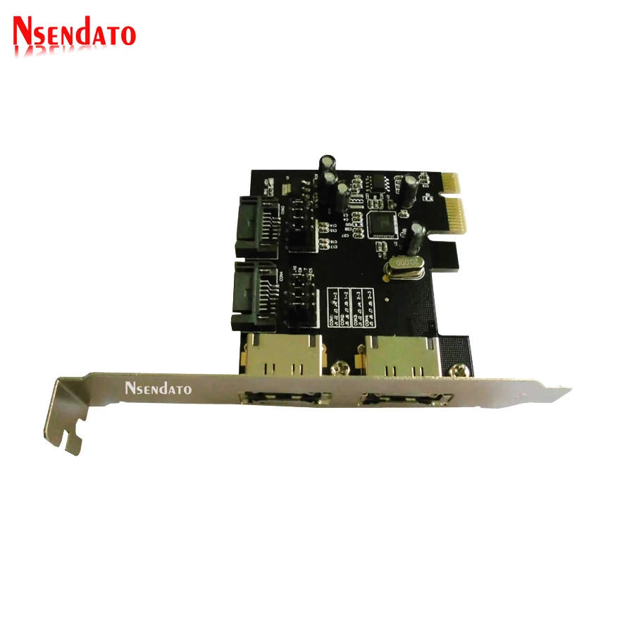 Плата расширения PCI E на SATA3 SATA3.0 6 ГБ/сек. три поколения PCIE eSATA SATA III экспресс адаптер