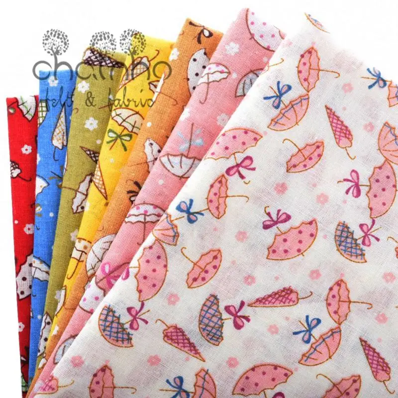 Тонкая хлопковая ткань для вырезок четверть ткани квилтинга рукоделия шаблон 7