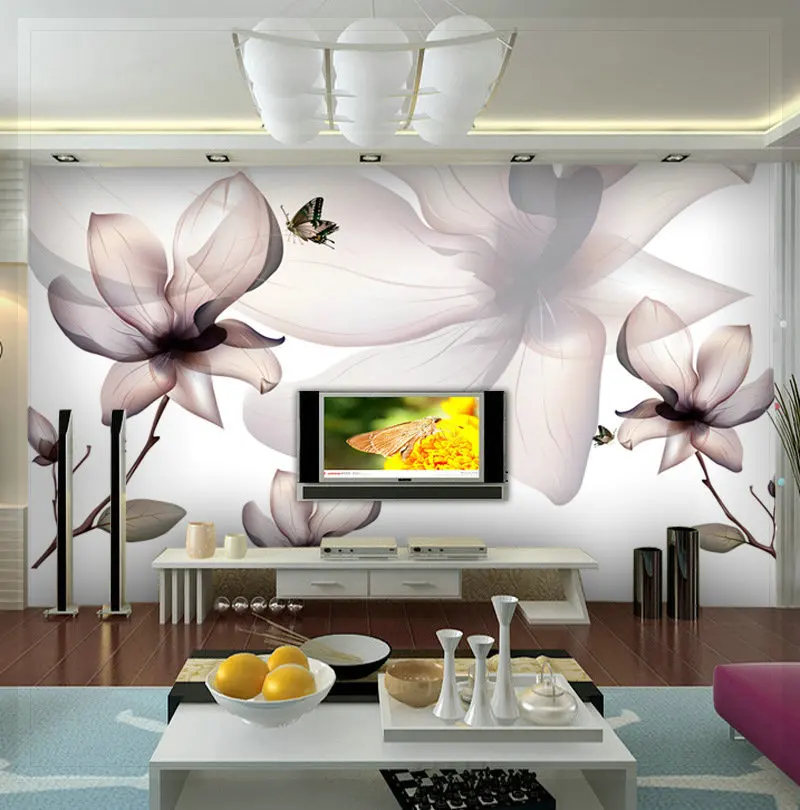 Photo Wall Paper Roll Tv Background NonWoven 3d Wallpaper Seamless Large Murals Papel De Parede Para Sala wallpaper Room | Обустройство
