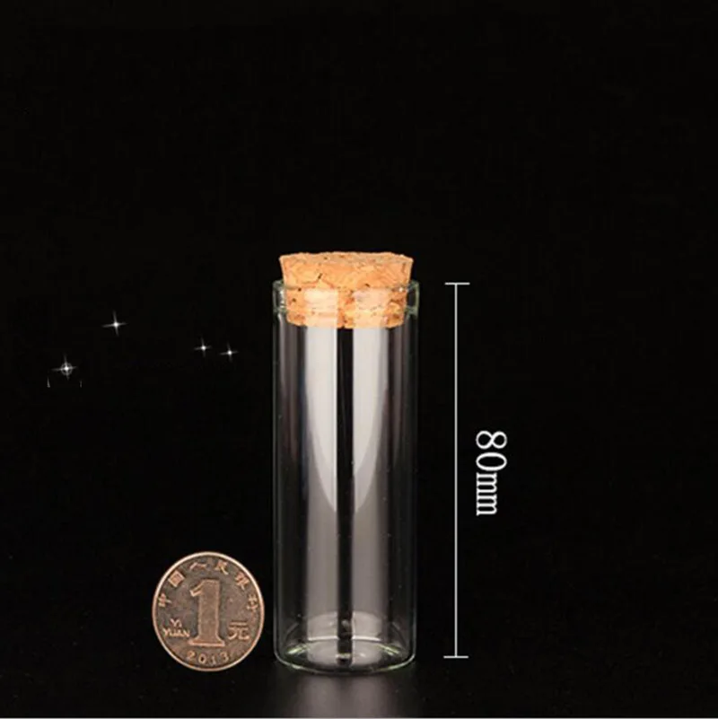 10 шт прозрачные маленькие стеклянные банки для украшения стола левитации