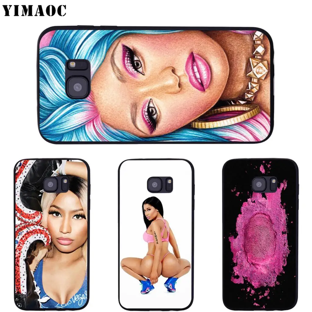 YIMAOC в стиле Nicki Minaj уход за кожей лица девушка чехол для Samsung Галактики A7 A8 A9 A10 A20 A30