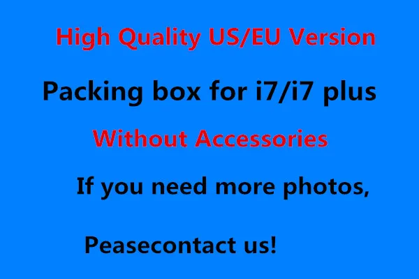 100 шт./лот стандарта ЕС США Великобритании версия розничной упаковкой пустая