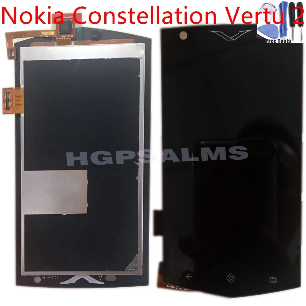 Для Nokia Vertu Constellation 2 ЖК-дисплей кодирующий преобразователь сенсорного экрана в