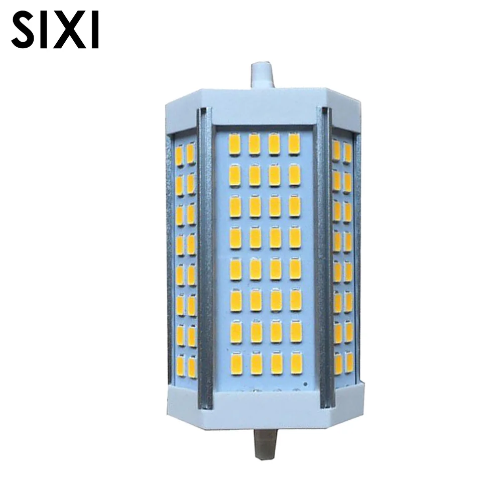R7S LED 118 мм лампы 30 Вт диммируемая Светодиодная лампа без вентилятора SMD5730 J118 AC85-265V