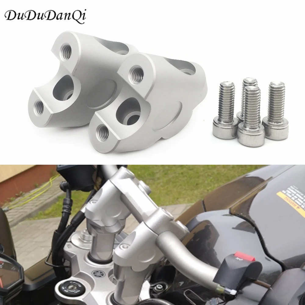 Новый анодированный 2 дюймовый поворотный мотоциклетный Руль Riser для Yamaha FZ1 2014