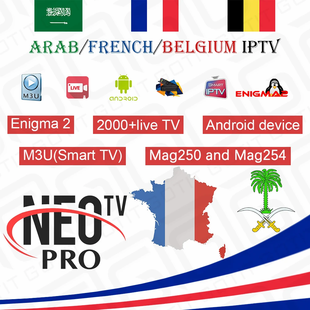 S905 Android Smart tv Box с 1300+ канал Европа арабский французский Бельгия IP tv подписка Abonnement Live tv для Франции бельгийский