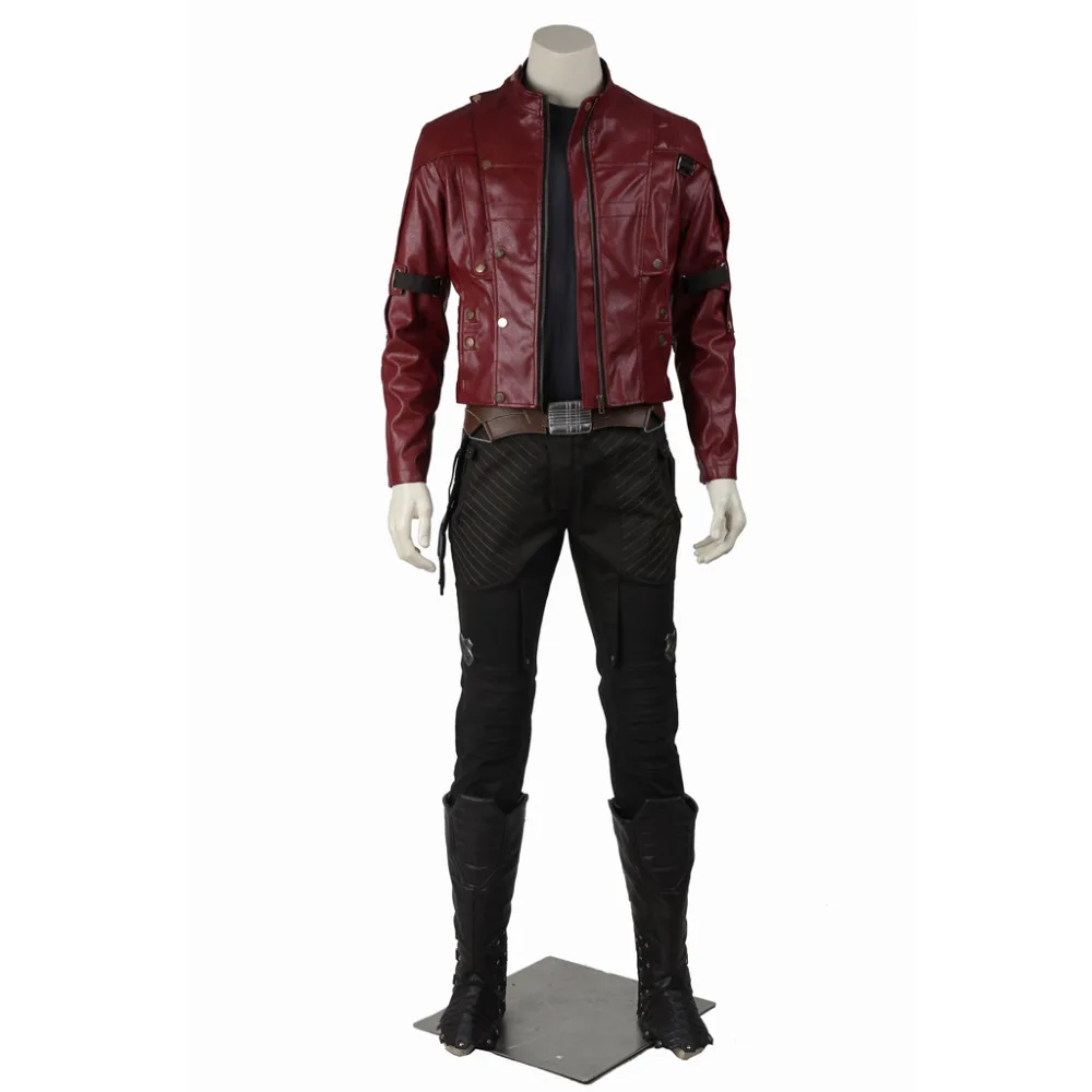 Star-Lord Peter Quill Costume Outfit Adult Men's Halloween Carnival Cosplay Costume