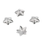 Заглушки для бусин, цветочные, из нержавеющей стали, 6100 мм, 7,5 шт.