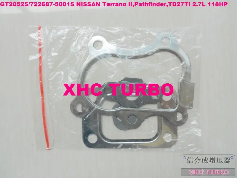 Новинка GT2052S 722687 5001S 14411 7F411 Турбокомпрессор для NISSAN Terrano II Pathfinder TD27TI 2.7L 118HP 01