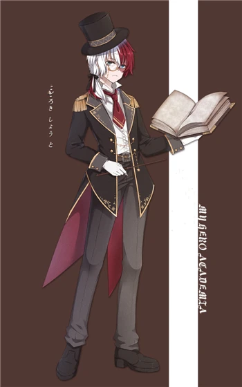 Todoroki Shoto Предпродажа, мой герой, Волшебник изуку мидория Деку Asui Tsuyu OCHACO URARAKA Todoroki Shoto химико Тога, костюм для косплея - Цвет: Todoroki Shoto