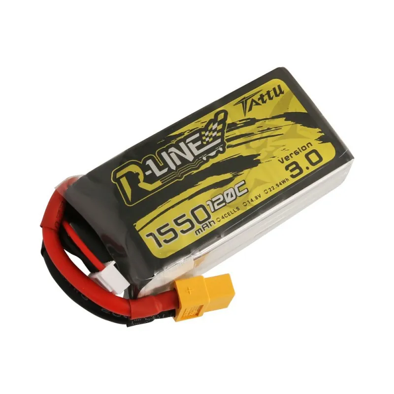 Аккумуляторная батарея tantu R-LINE 3 0 V3 1550 мАч 14 8 в 120C 4S1P с разъемом XT60 для FPV гоночного