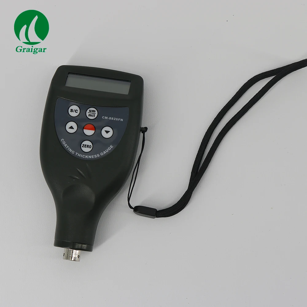 CM-8826FN Digital F and NF Type Coating Thickness Tester Gauge with Range 0 to 1250um Paint Meter | Инструменты