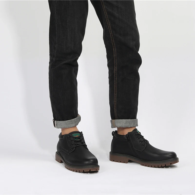 2019 Мужские ботинки Z6 бренд размер 40 45 кожаные осенние мужские # R123|boots brand|boots bootsboots
