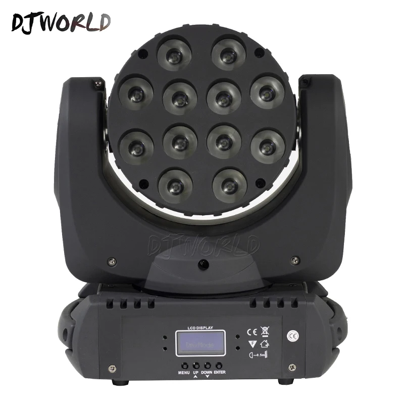 4pcs/lot LED Beam Moving Head Light 12x12W RGBW 4in1 Quad DMX 512 Stage For Clubs DJ Theaters Churches Concert Productions | Лампы и