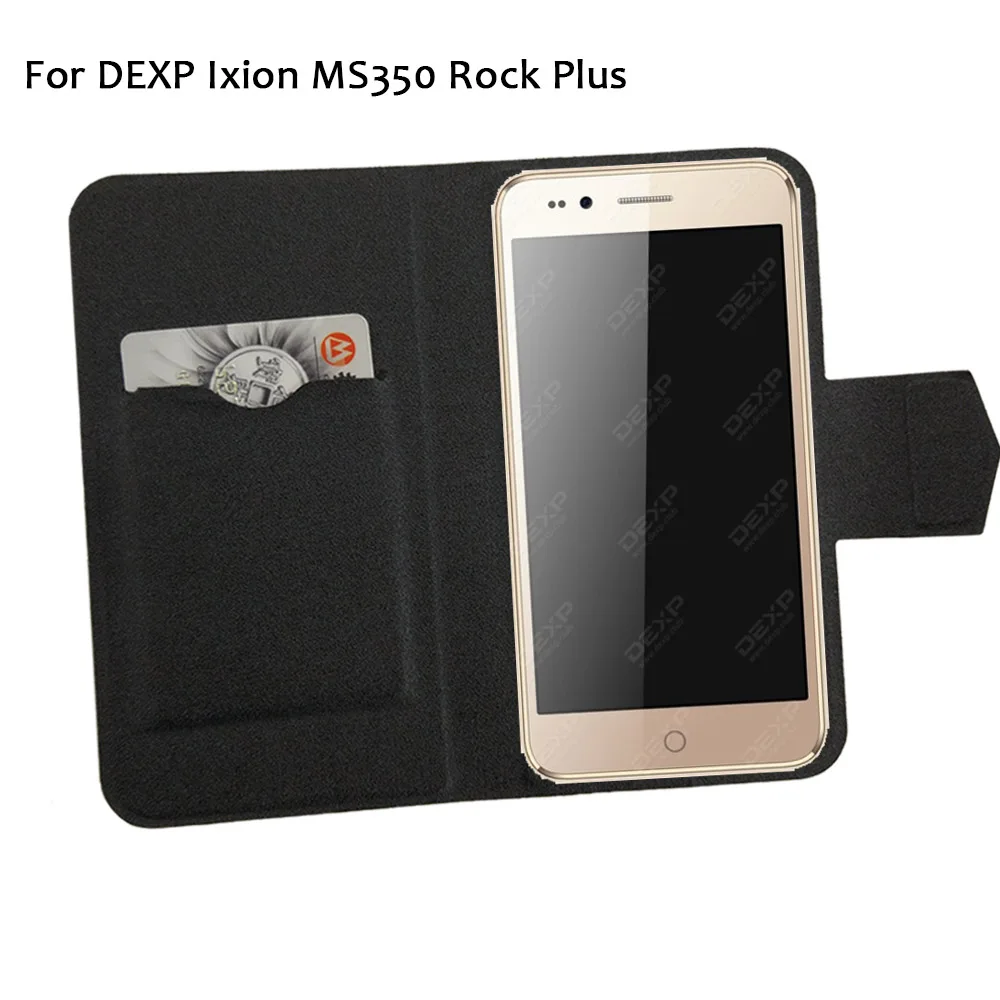 5 цветов Лидер продаж! DEXP Ixion MS350 Rock Plus кожаный чехол для телефона 2017 модный флип с