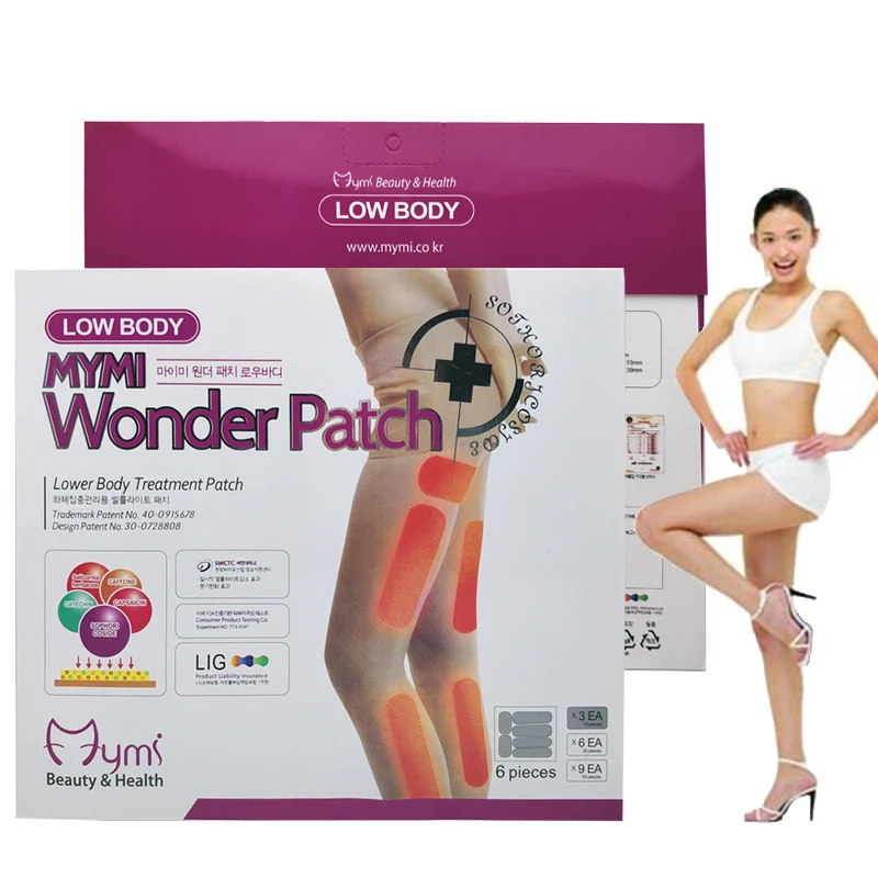18 шт./упак. MYMI Wonder пластырь для похудения ног и рук продукты сжигание веса