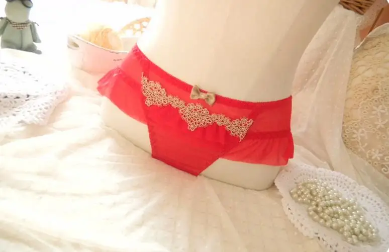 Красные жаккардовые газовые бесшовные трусики culotte femme сексуальные стринги perizoma