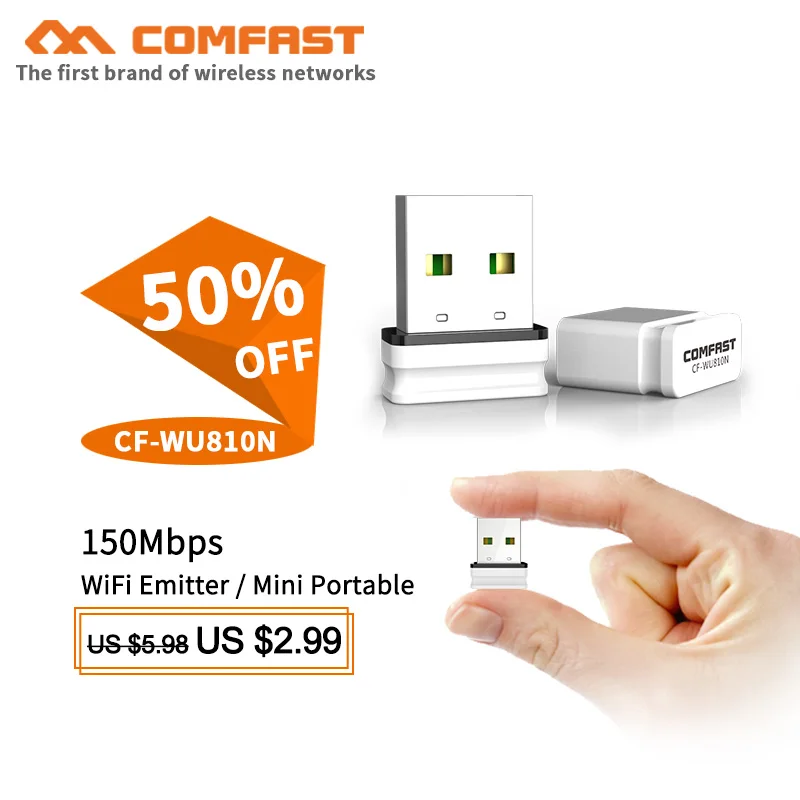 Realtek RTL8188EU 802.11b/g/n 150mbps USB WiFi адаптер ключ беспроводной Антенна для Windows/MAC/Linux