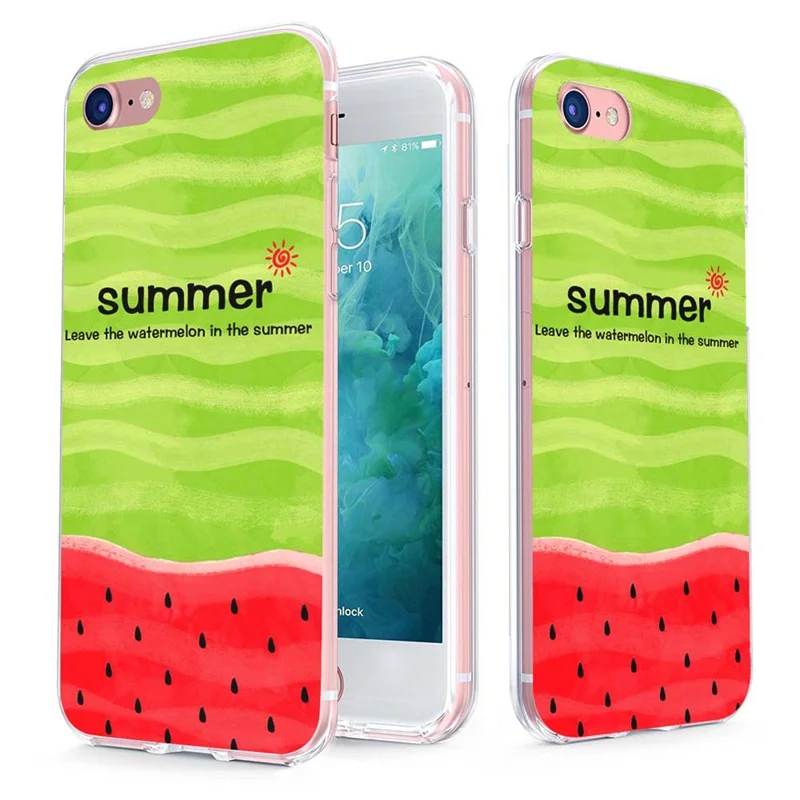 MLCRIYG Soft Phone Case For iPhone 6 6S Plus 7 7Plus 8Plus X TPU Colorful Landscape Flower Flora Pattern Fundas C059 |